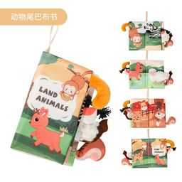 Sakumini  Cloth Animal Book Colorful
