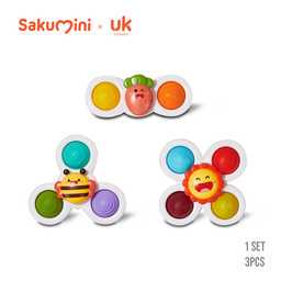 Sakumini Suction Cup Spinner Toy Colorful