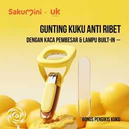 Sakumini LED Nail Clipper Yellow