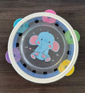 Tambourine Rattle Toy (Elephant)